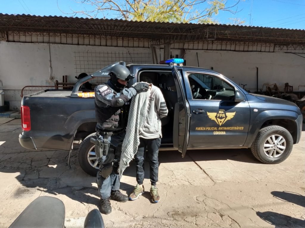 Quedó detenido el séptimo integrante de la banda que vendía autopartes y drogas en Marcos Juárez 1 ANTINARCO