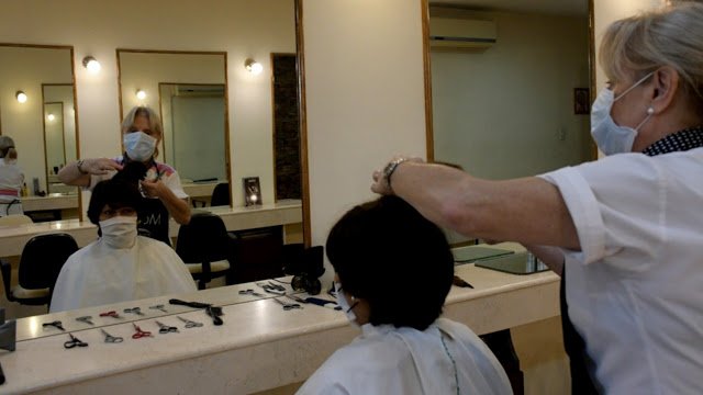 Peluquería coronavirus