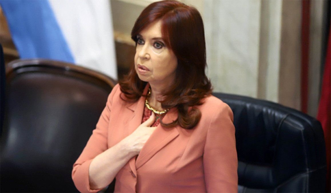 Cristina Kirchner renunció a sus haberes como vicepresidenta 1 cristina f