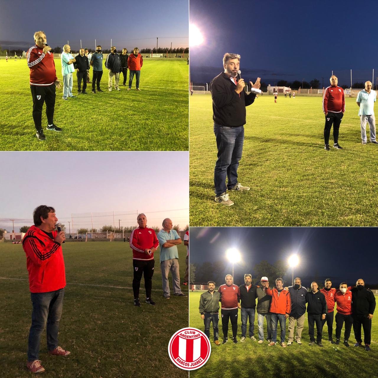 El Club Argentino presentó el nuevo sistema luminario de su Estadio 1 luces club argentino