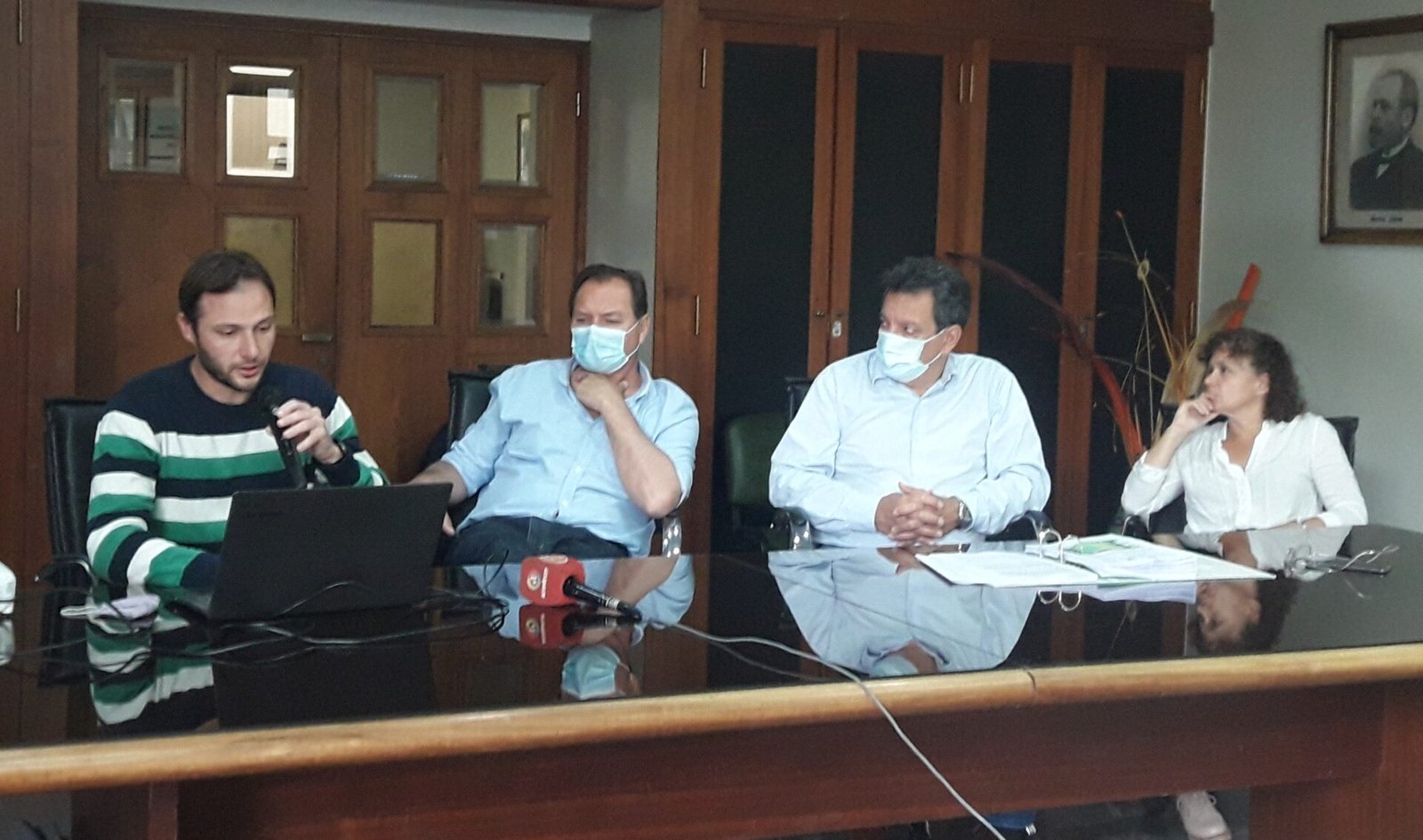 Inundaciones: El municipio presentó proyecto de una importante obra de desagües 1 20211103 110558