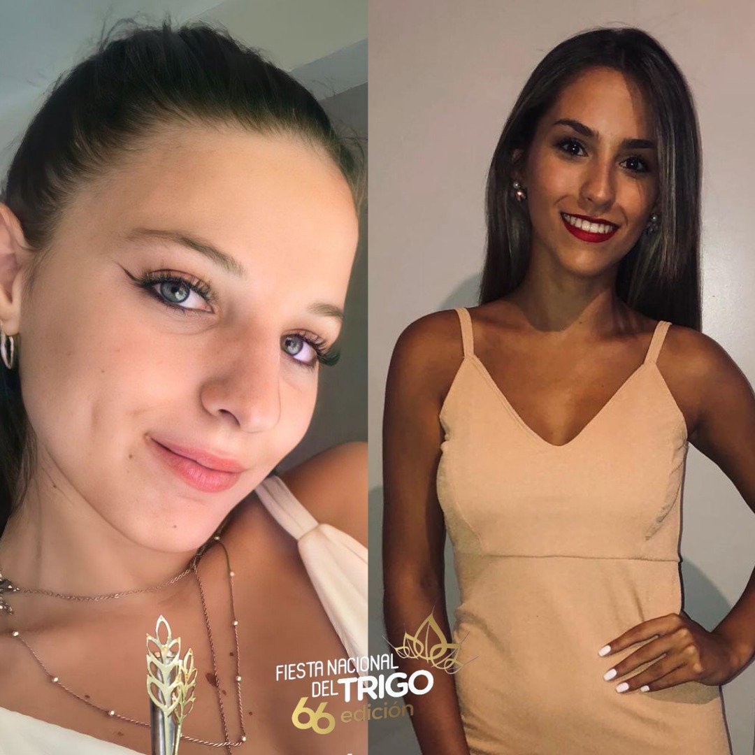 Juliana Duelli y Emilia Bertoldo, las candidatas marcosjuarenses a Reina Nacional del Trigo 1 7478 WhatsApp Image 2022 02 18 at 09.08.42