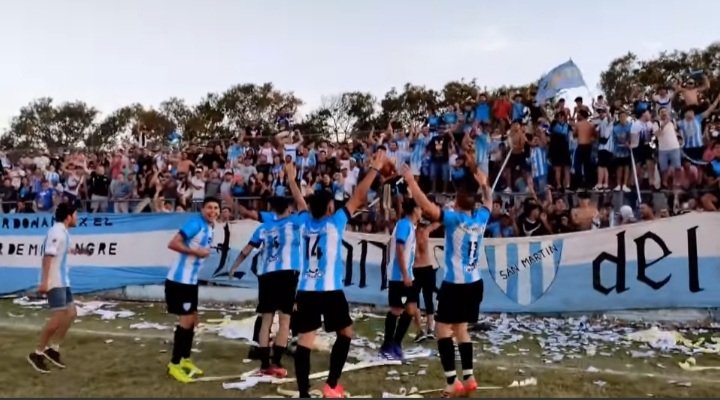 San Martín pudo cortar la racha y se impuso ante Argentino en el Clásico 1 Screenshot 20220328 093356 Facebook