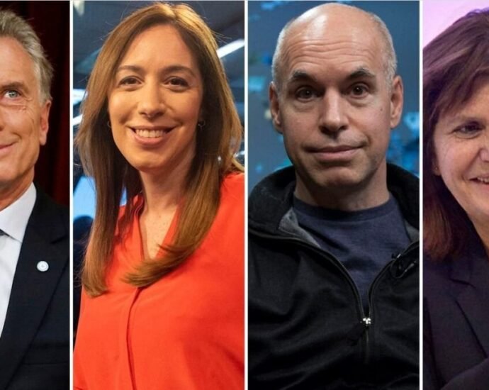 Macri Vidal Larreta y Bullrich