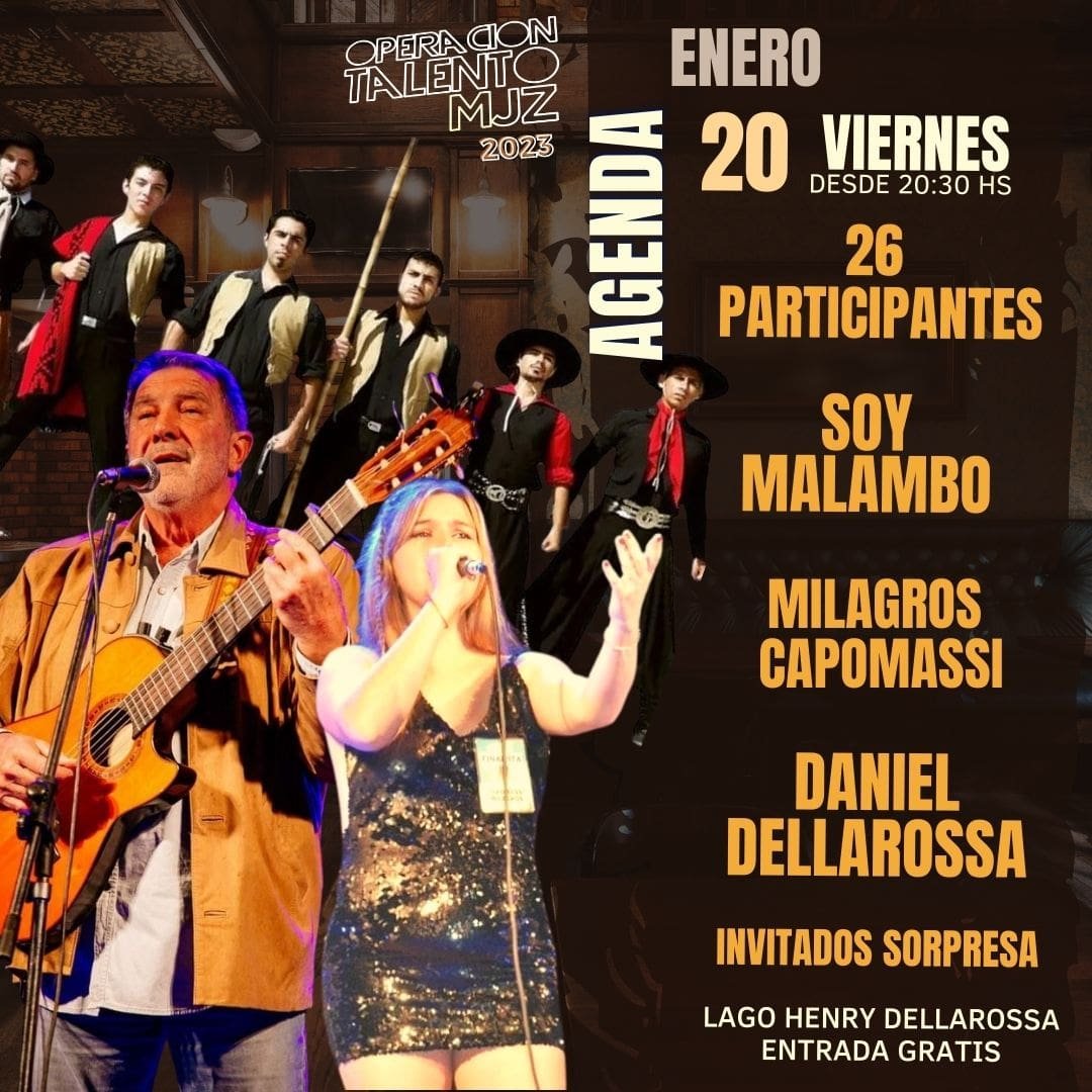 Operación Talento MJZ ya tiene agenda y grilla de espectáculos para la edición 2023 3 IMG 20230113 WA0007