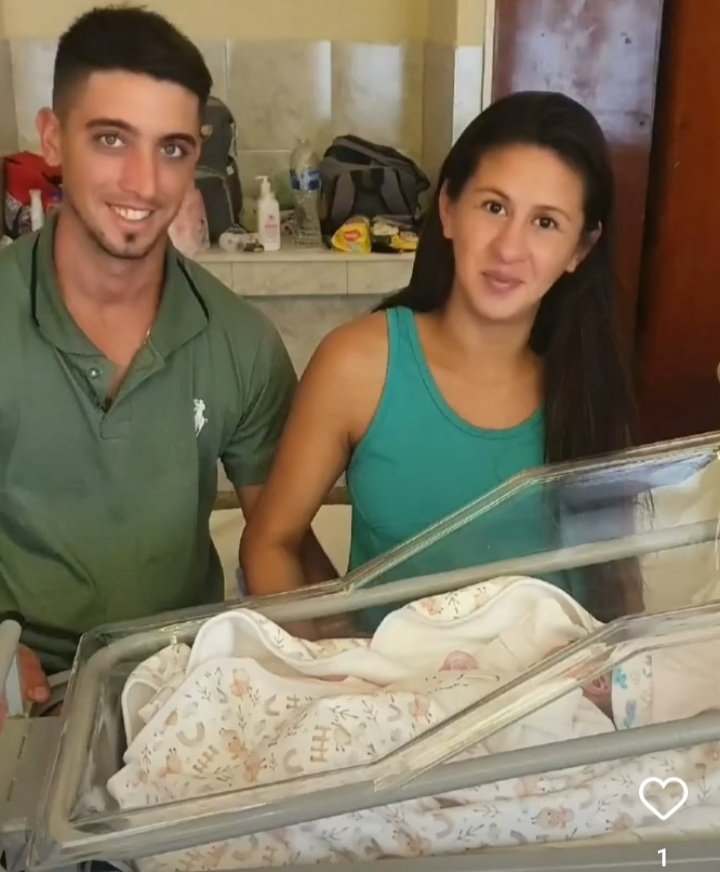 Sarah Olivia, la primera bebé del año, nació en el Hospital 2 Screenshot 20230102 104014 Instagram