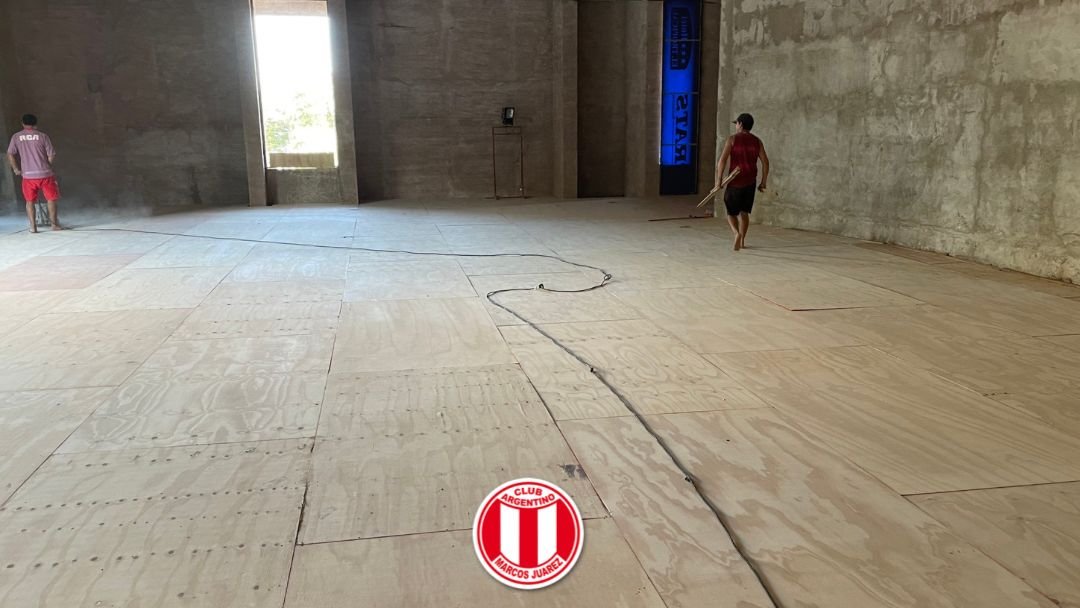 El Club Argentino continúa con los trabajos en el nuevo SUM 1 IMG 20230207 WA0003