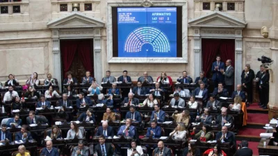 El Gobierno consiguió la sanción definitiva de la Ley Bases y del Paquete fiscal 1 diputados apruebajpg
