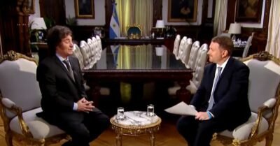 La entrevista guionada: se filtró un video donde Santiago Caputo le dirige las preguntas a Jonatan Viale 1 20250217204538
