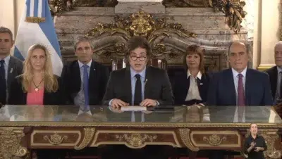 Milei en cadena nacional: "Eliminamos el cepo para siempre" 1 720 5